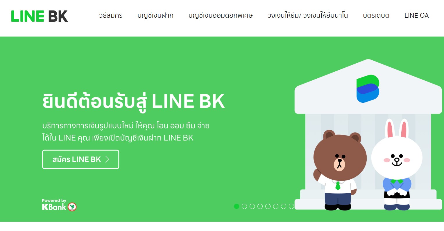 Line BK